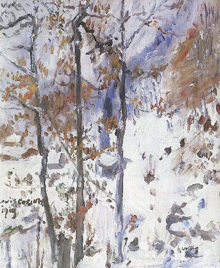 Lovis Corinth Walchensee, Schneelandschaft